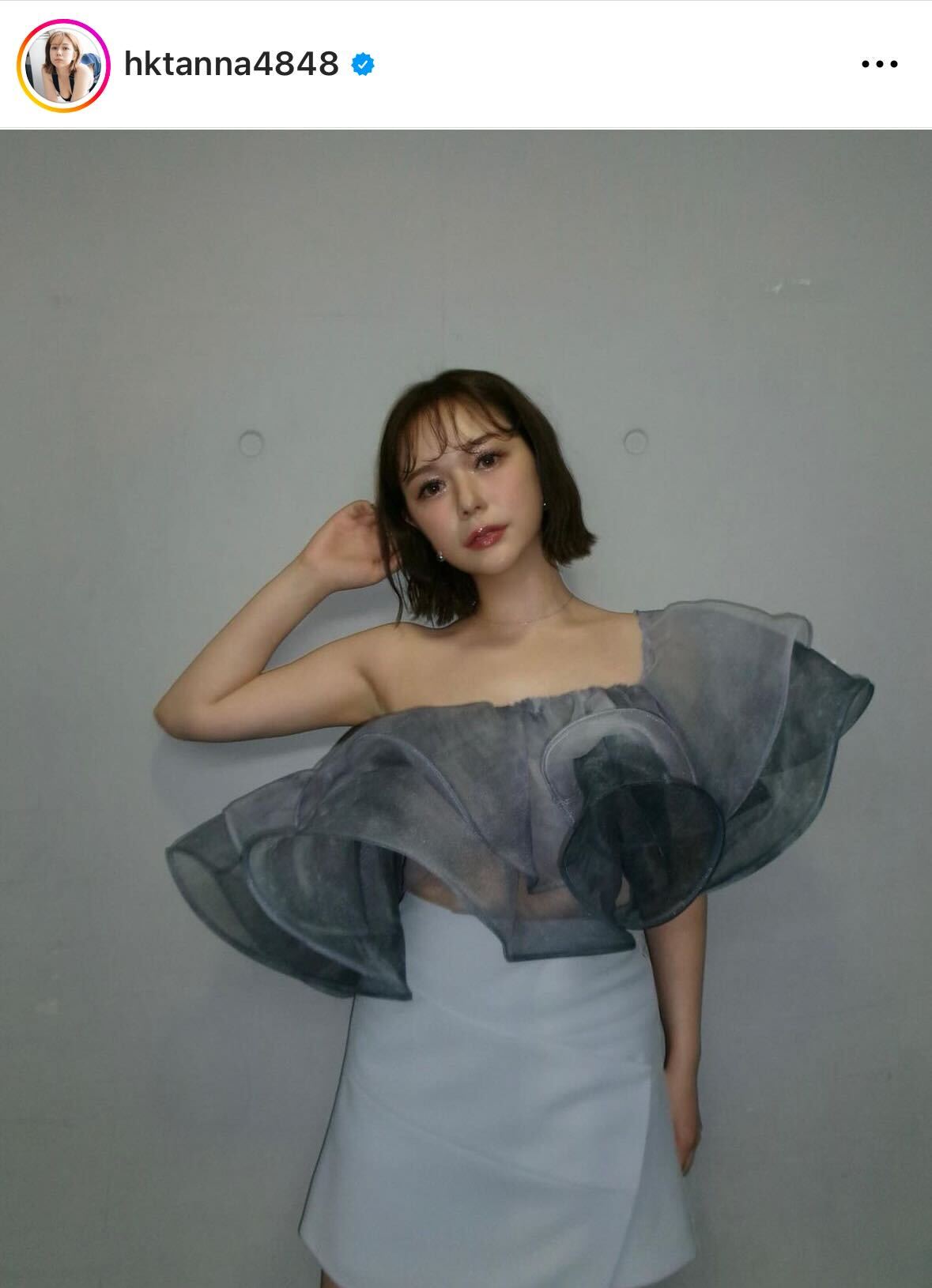 村重杏奈のインスタグラムから