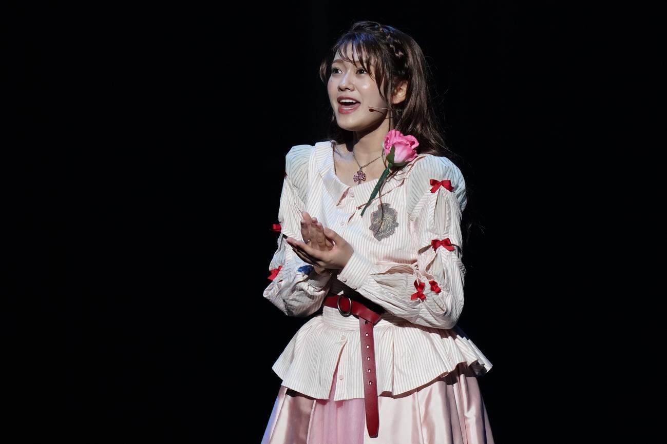 ミュージカル「ロミオ＆ジュリエット」でジュリエットを演じている乃木坂46奥田いろは