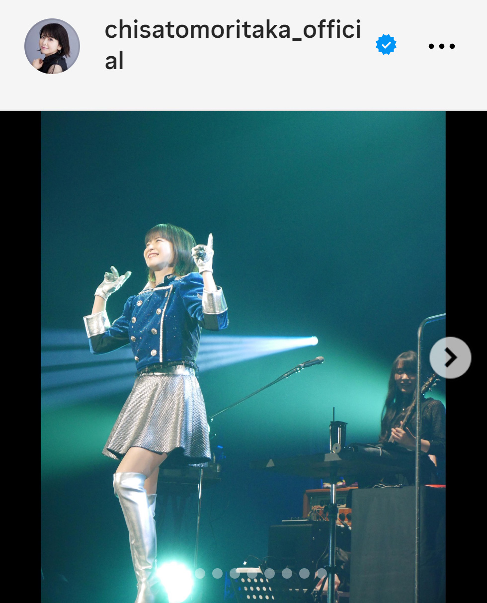 森高千里のインスタグラムから