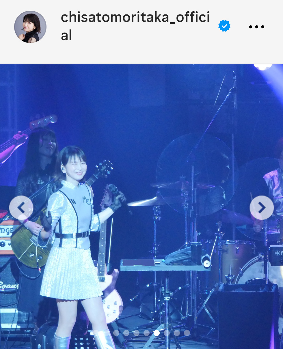 森高千里のインスタグラムから