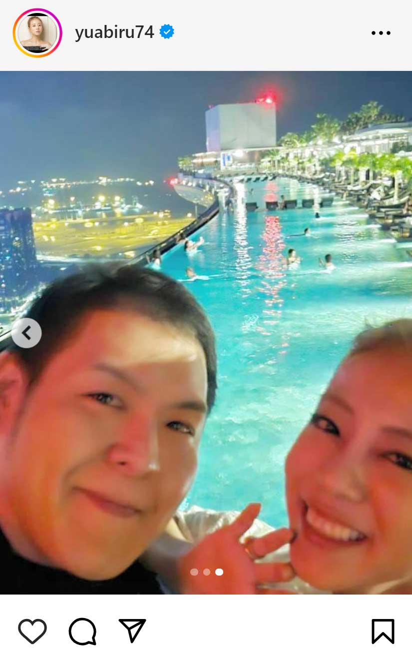 あびる優のインスタグラムから