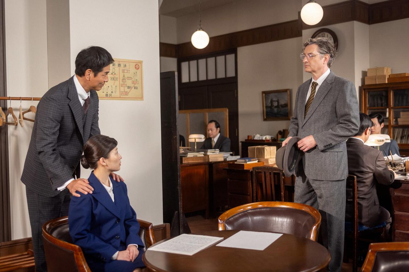 NHK連続テレビ小説「虎に翼」の1場面（C）NHK