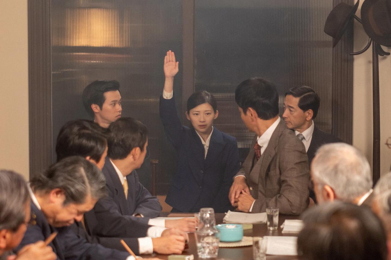 NHK連続テレビ小説「虎に翼」の1場面（C）NHK