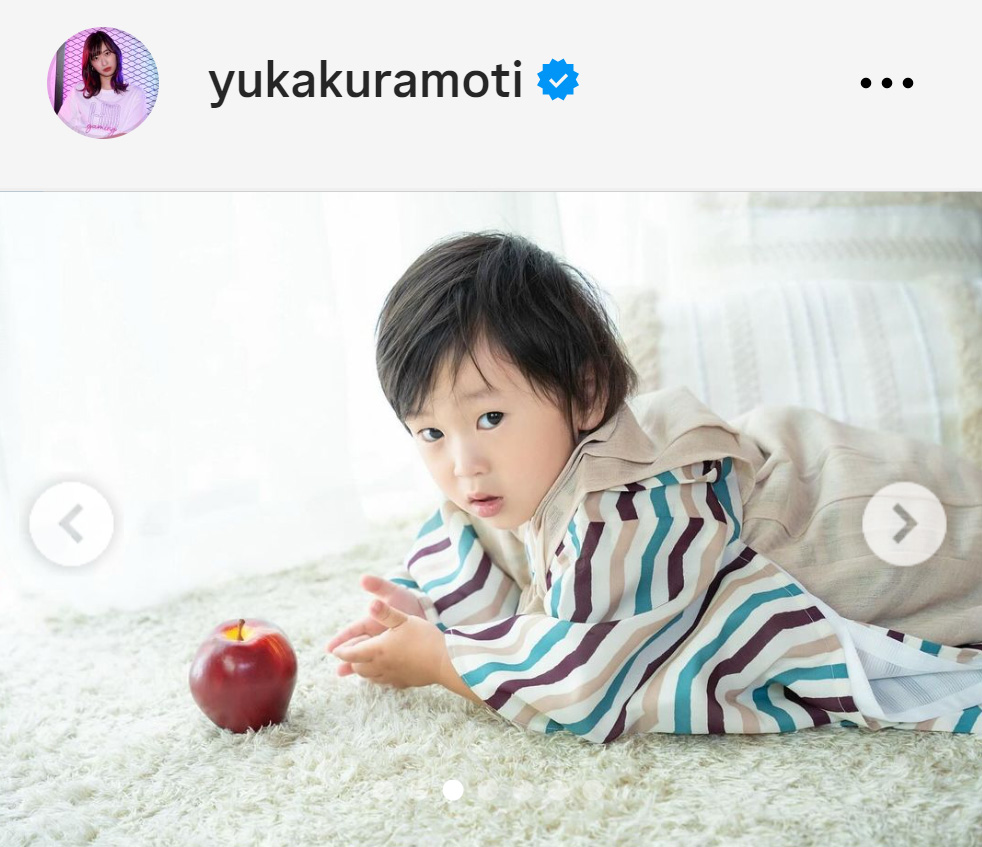 倉持由香のインスタグラムから