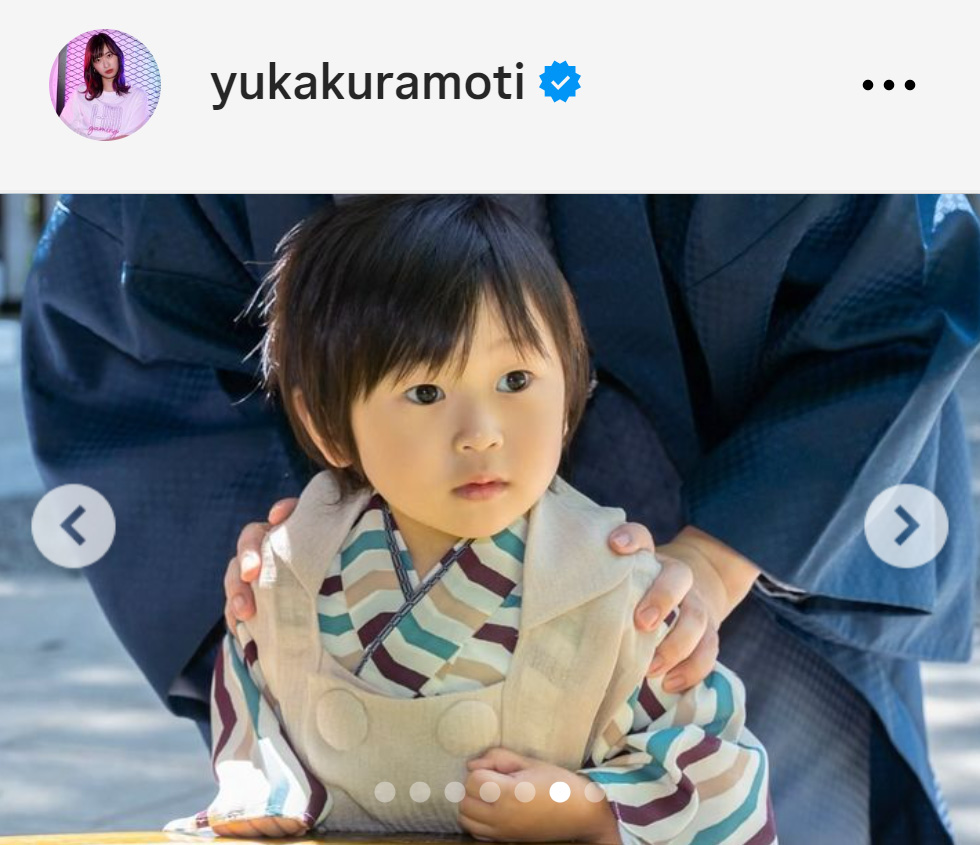 倉持由香のインスタグラムから