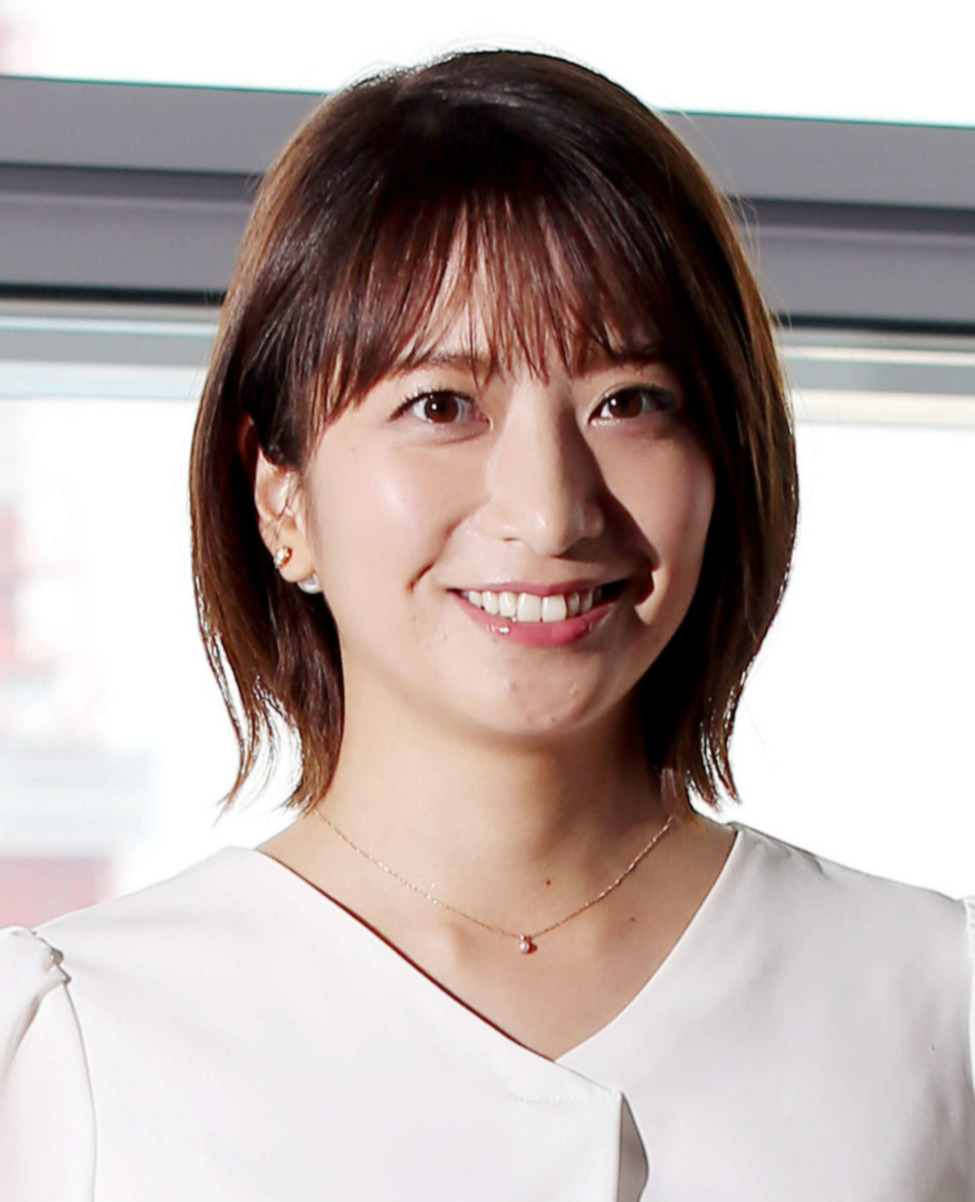 元日本テレビアナウンサーの笹崎里菜（2019年9月撮影）