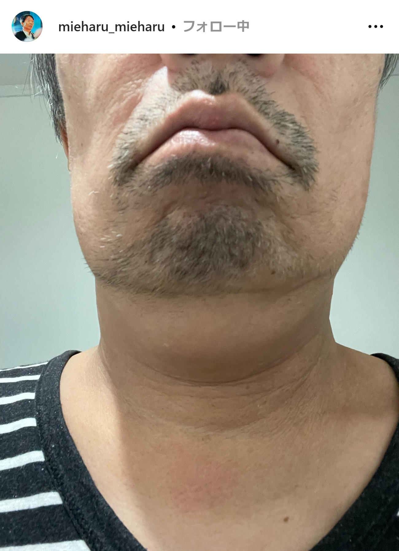 見栄晴のインスタグラムから
