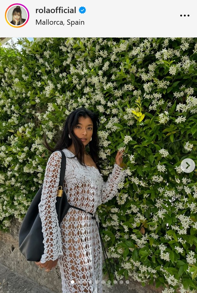 ローラのインスタグラムから