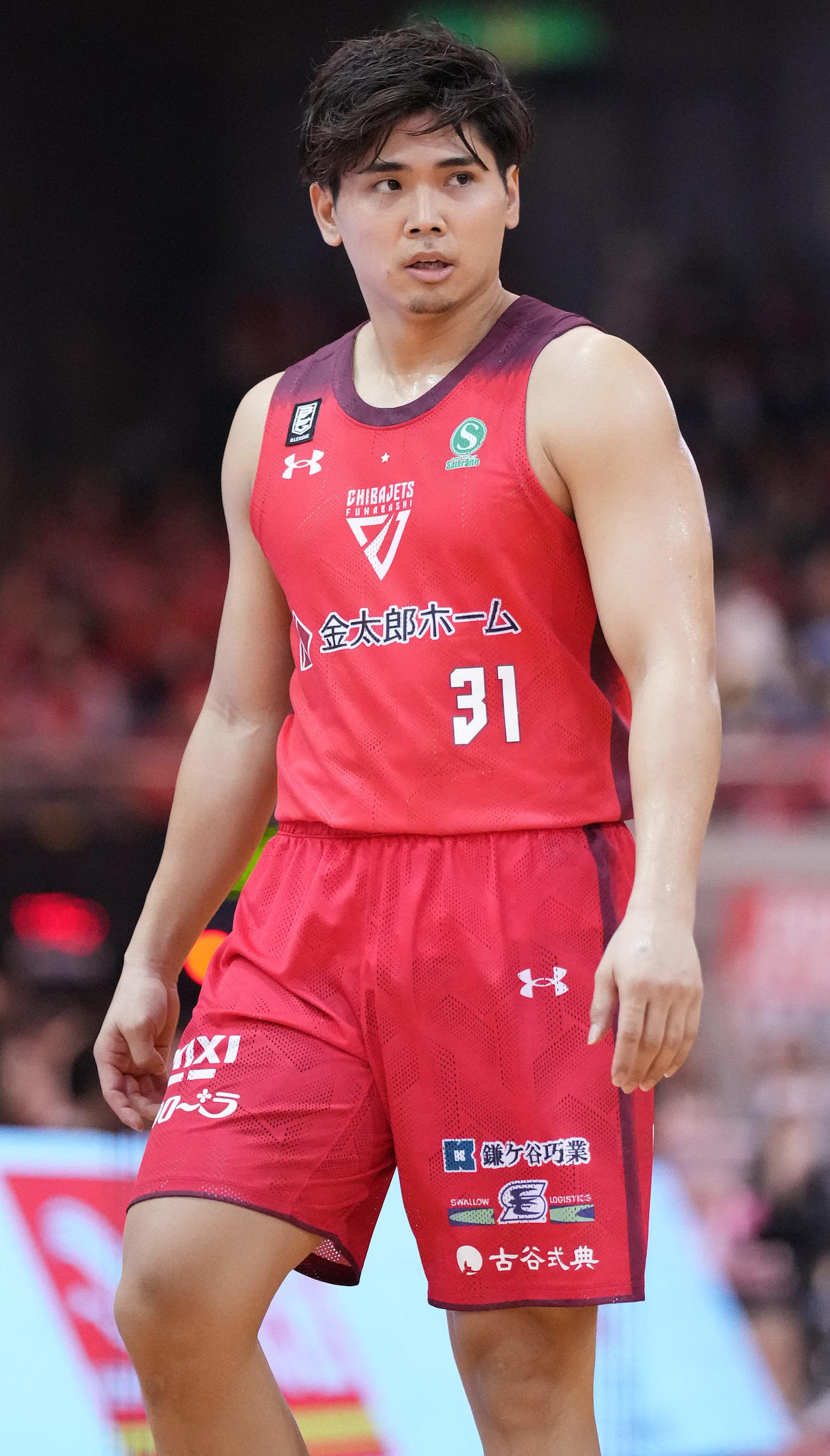 千葉ジェッツの原修太（2023年撮影）