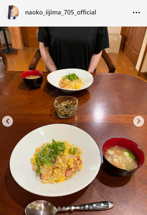 飯島直子のインスタグラムから
