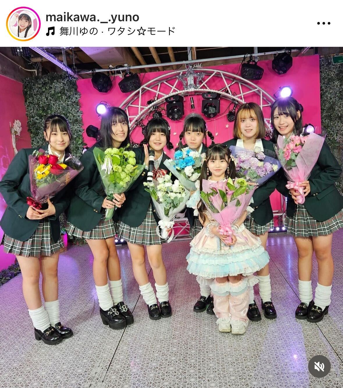 舞川ゆののインスタグラムから