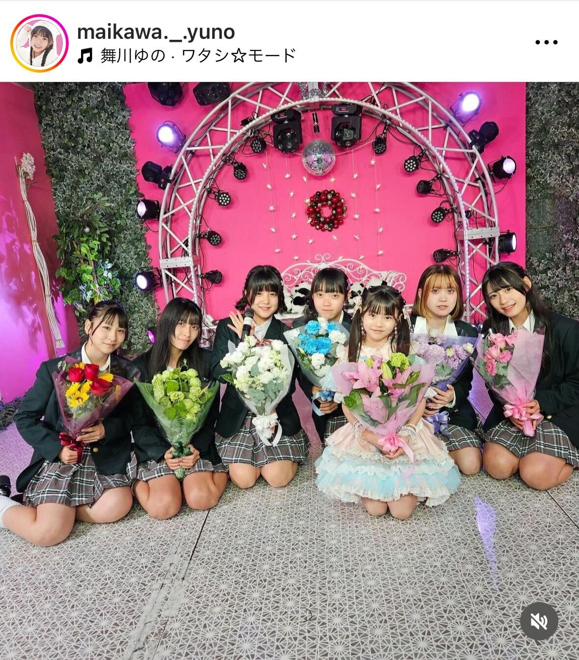 舞川ゆののインスタグラムから