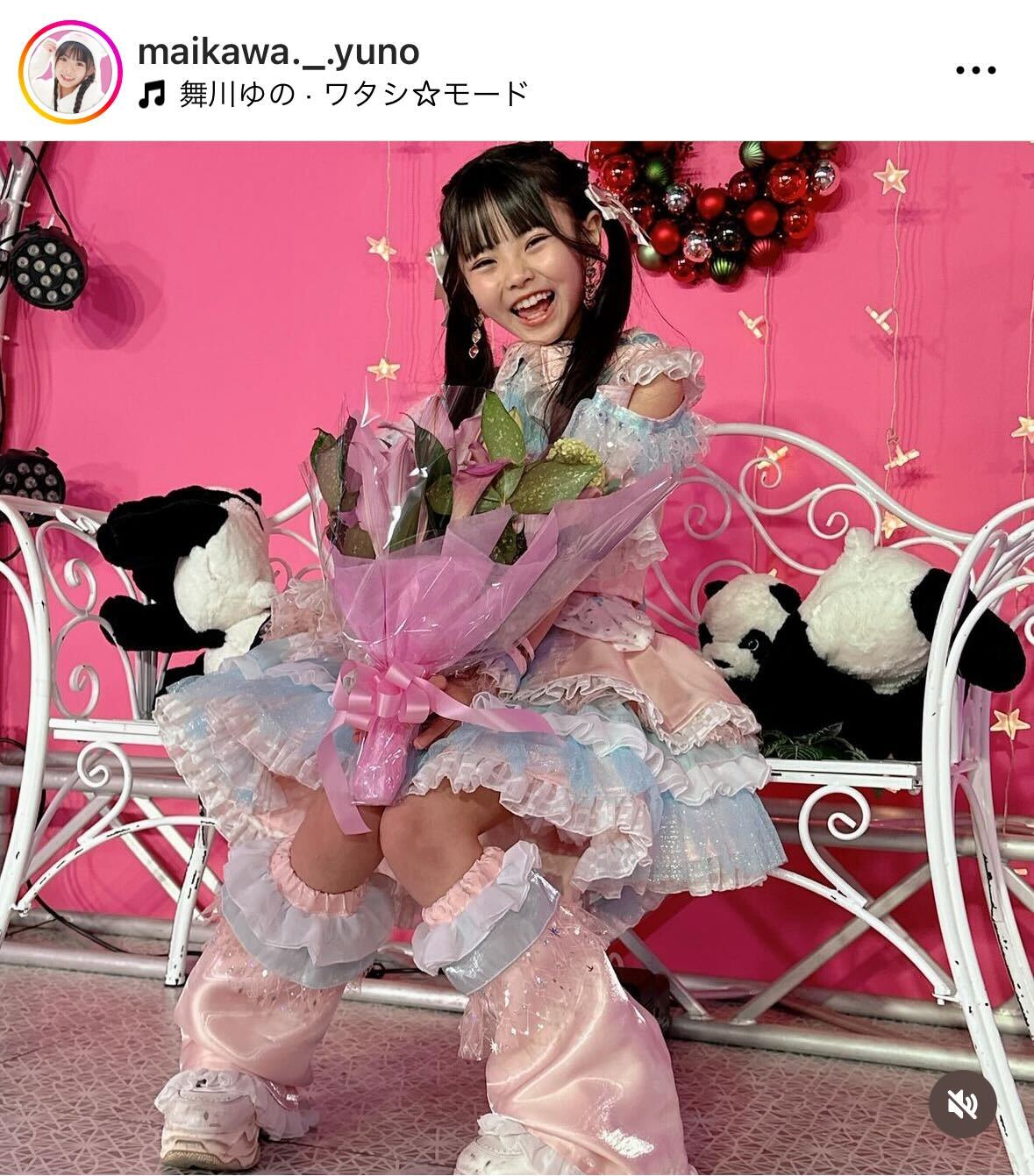 舞川ゆののインスタグラムから