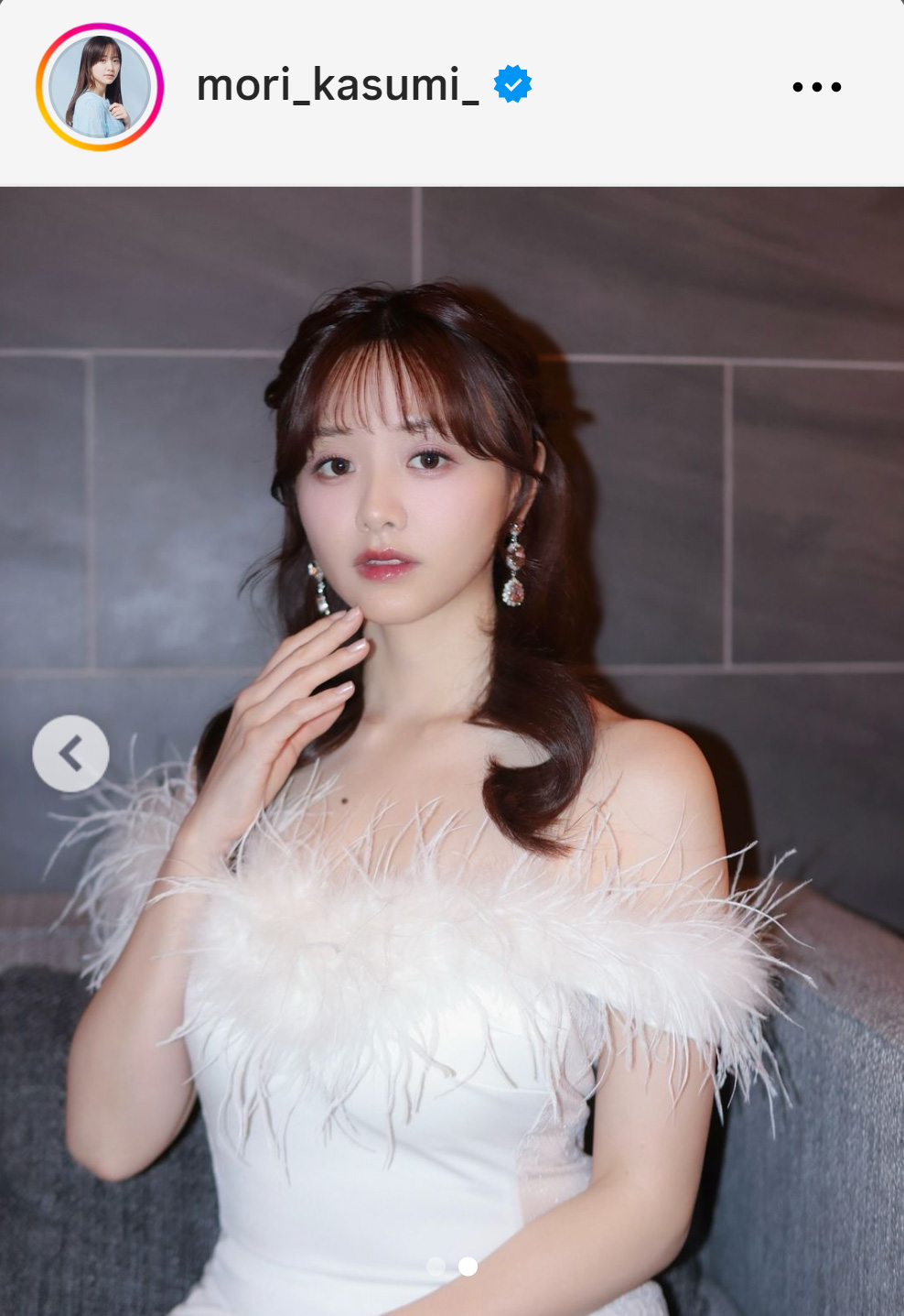 森香澄のインスタグラムから