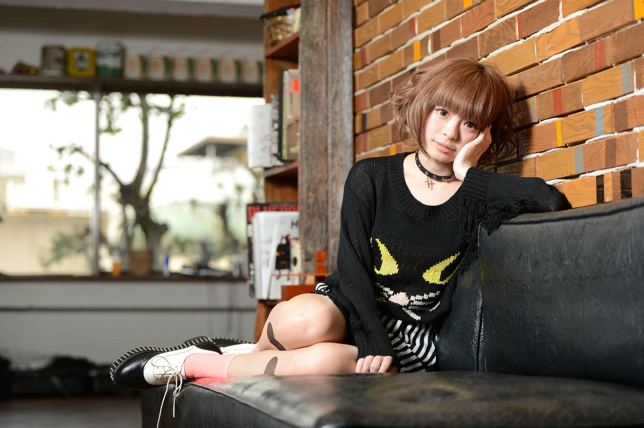 19歳の頃のきゃりーぱみゅぱみゅ（12年10月撮影）