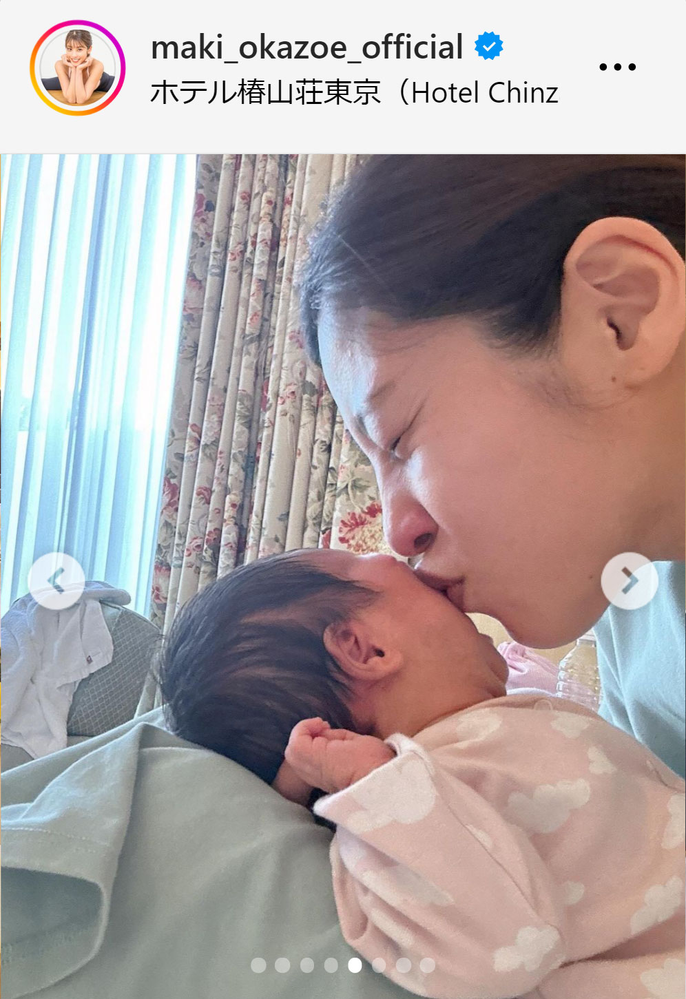 岡副麻希のインスタグラムから