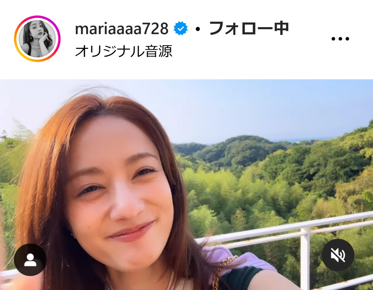 谷まりあのインスタグラムから