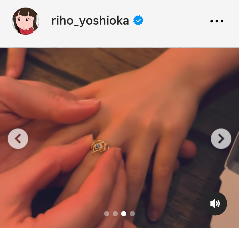 吉岡里帆のインスタグラムから