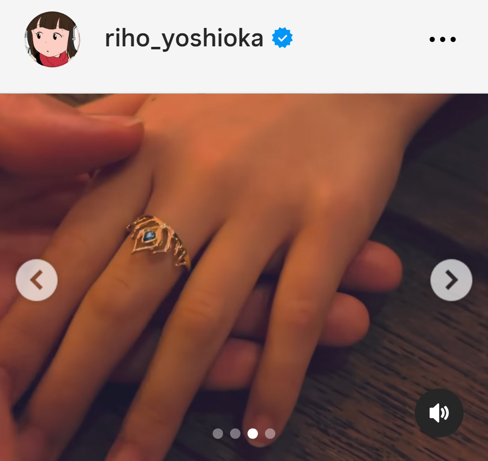 吉岡里帆のインスタグラムから