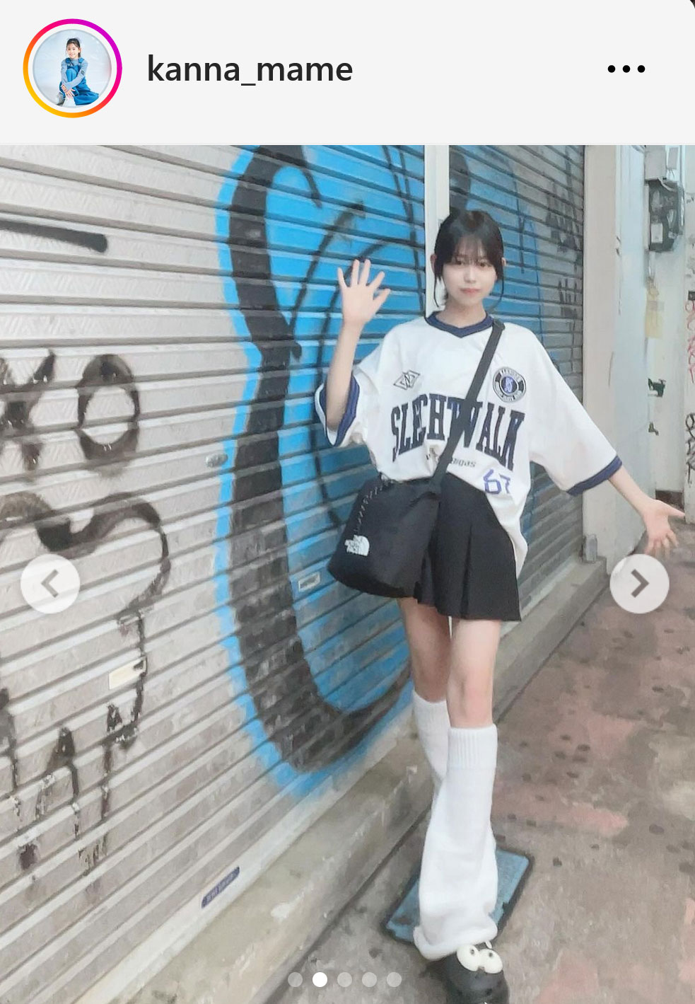 梶原叶渚インスタグラムから