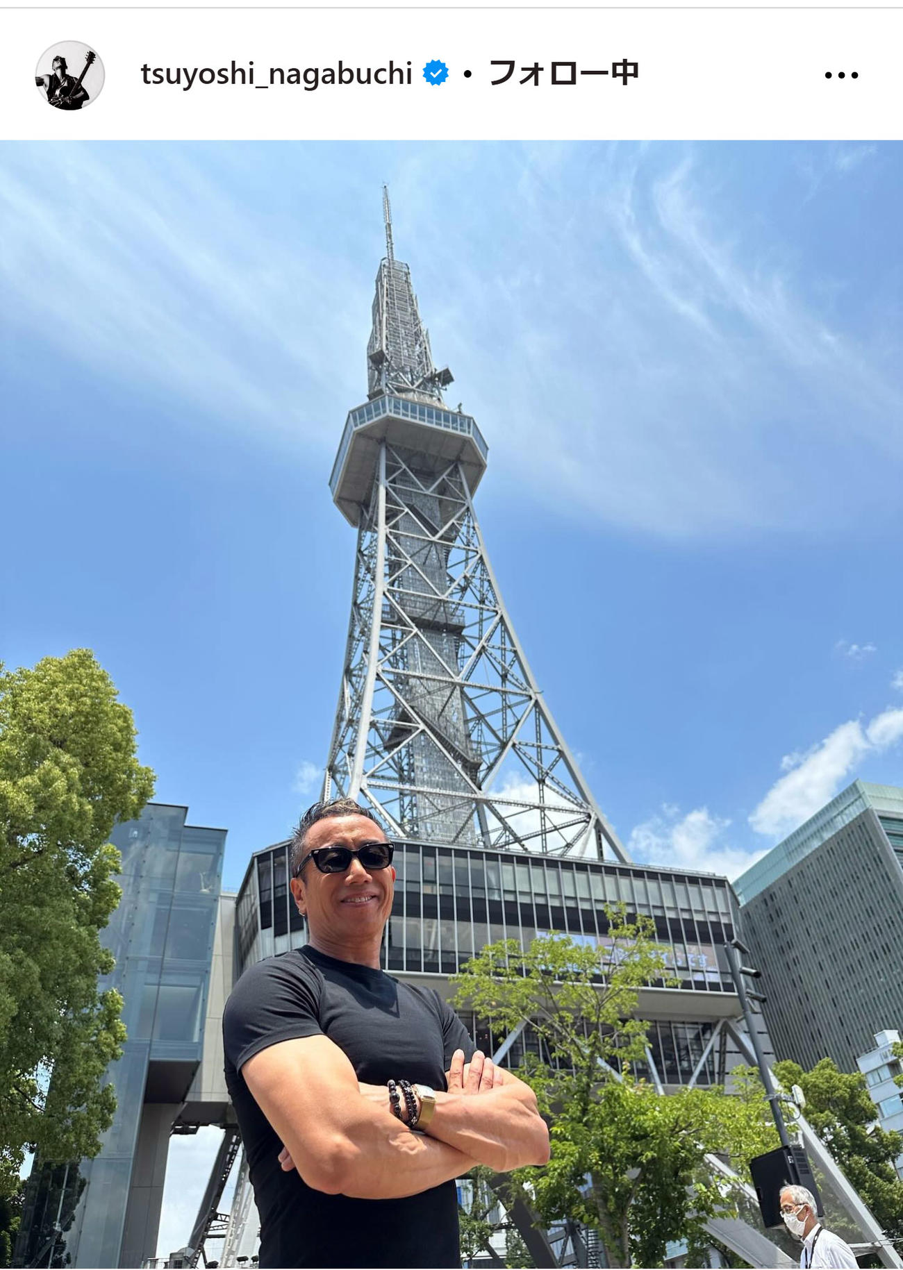 長渕剛のインスタグラムから