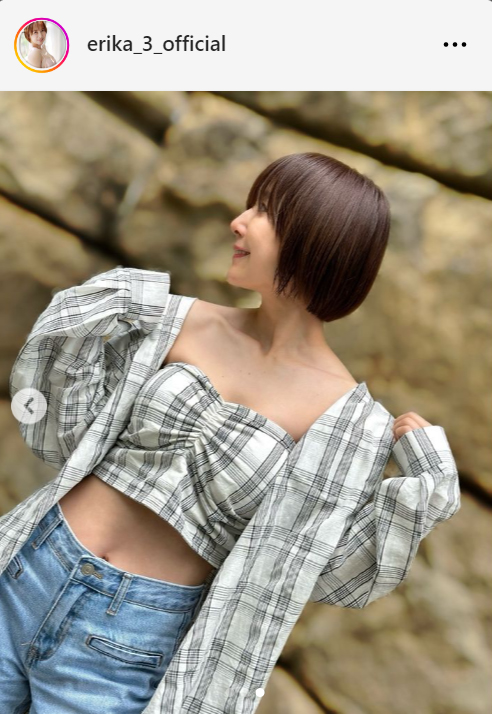 山川恵里佳のインスタグラムから
