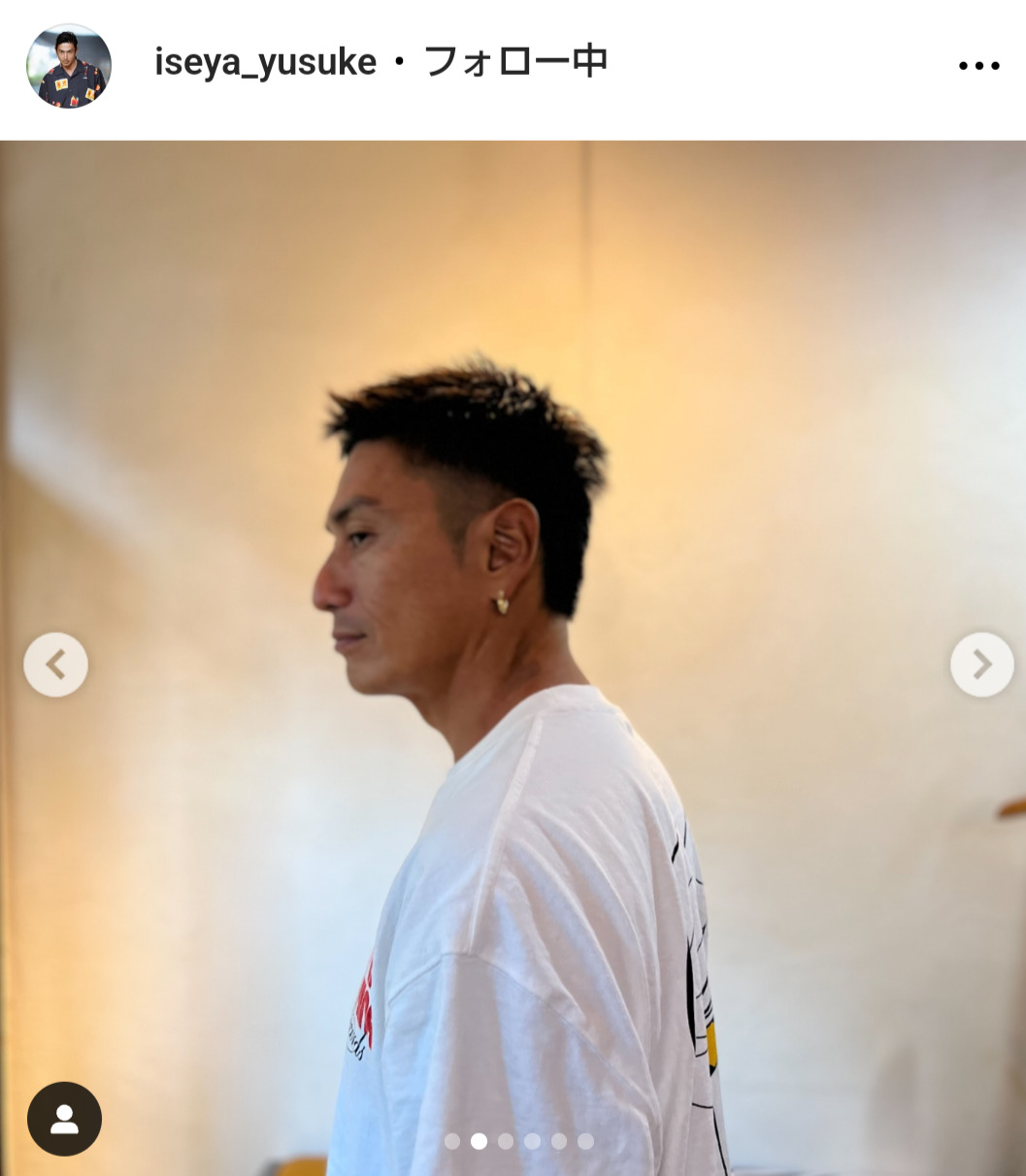 伊勢谷友介のインスタグラムから