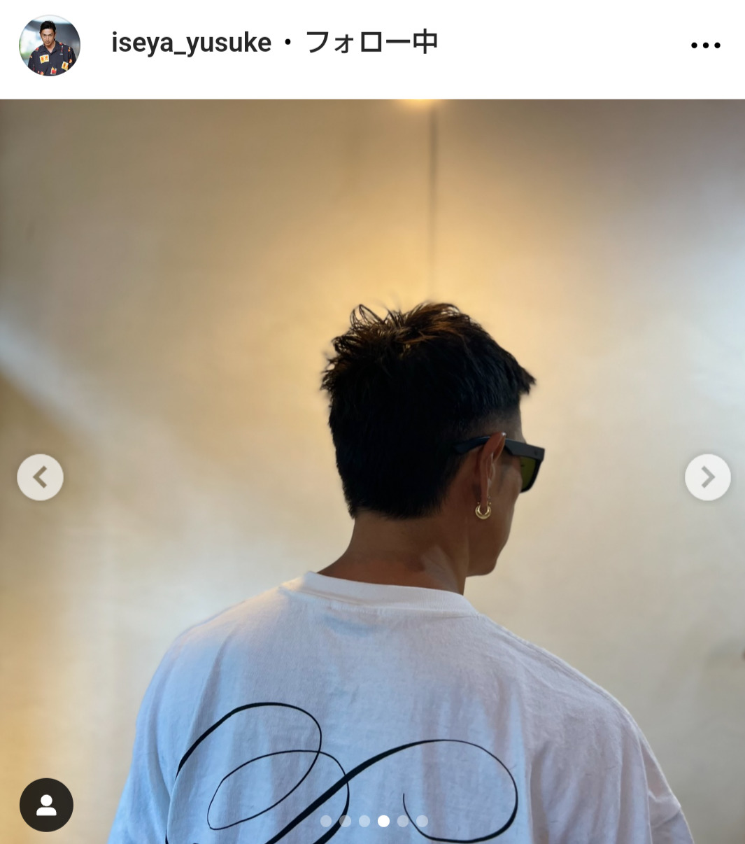 伊勢谷友介のインスタグラムから