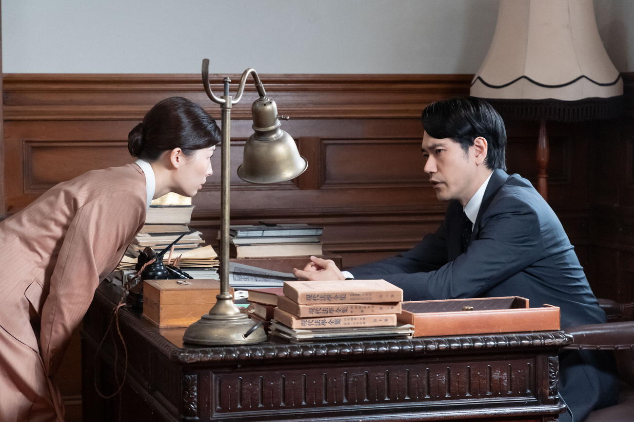 NHK連続テレビ小説「虎に翼」の1場面（C）NHK