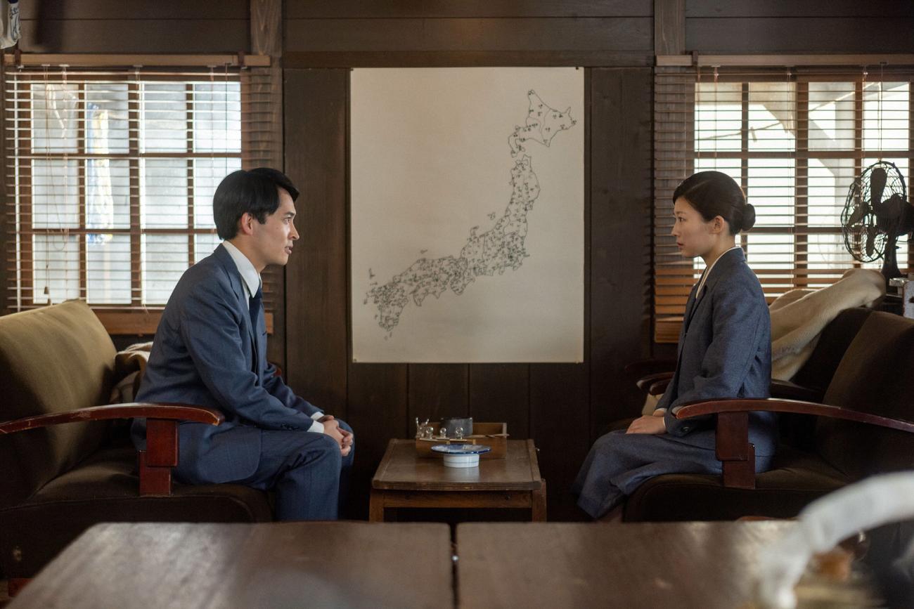 NHK連続テレビ小説「虎に翼」の1場面（C）NHK