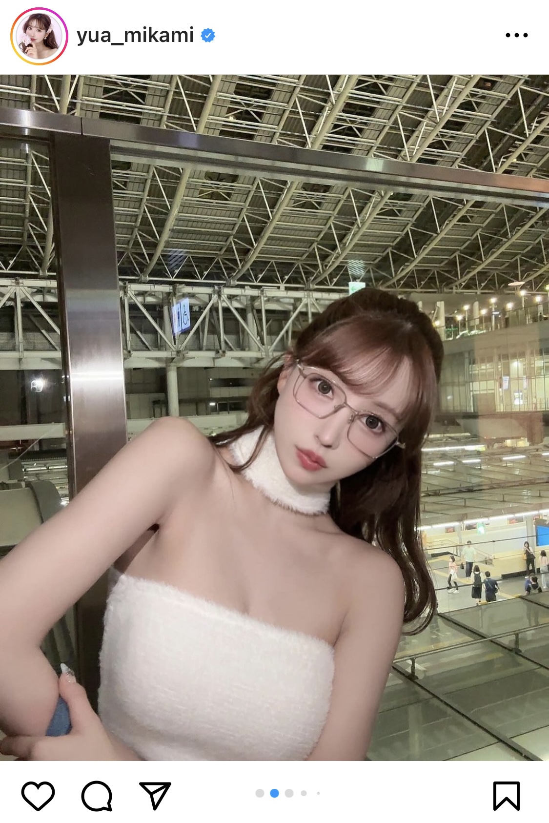 三上悠亜のインスタグラムから