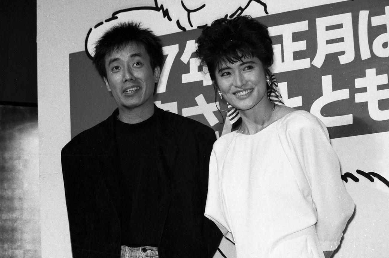 86年、長淵剛と「男はつらいよ・幸せの青い鳥」で共演した志穂美悦子