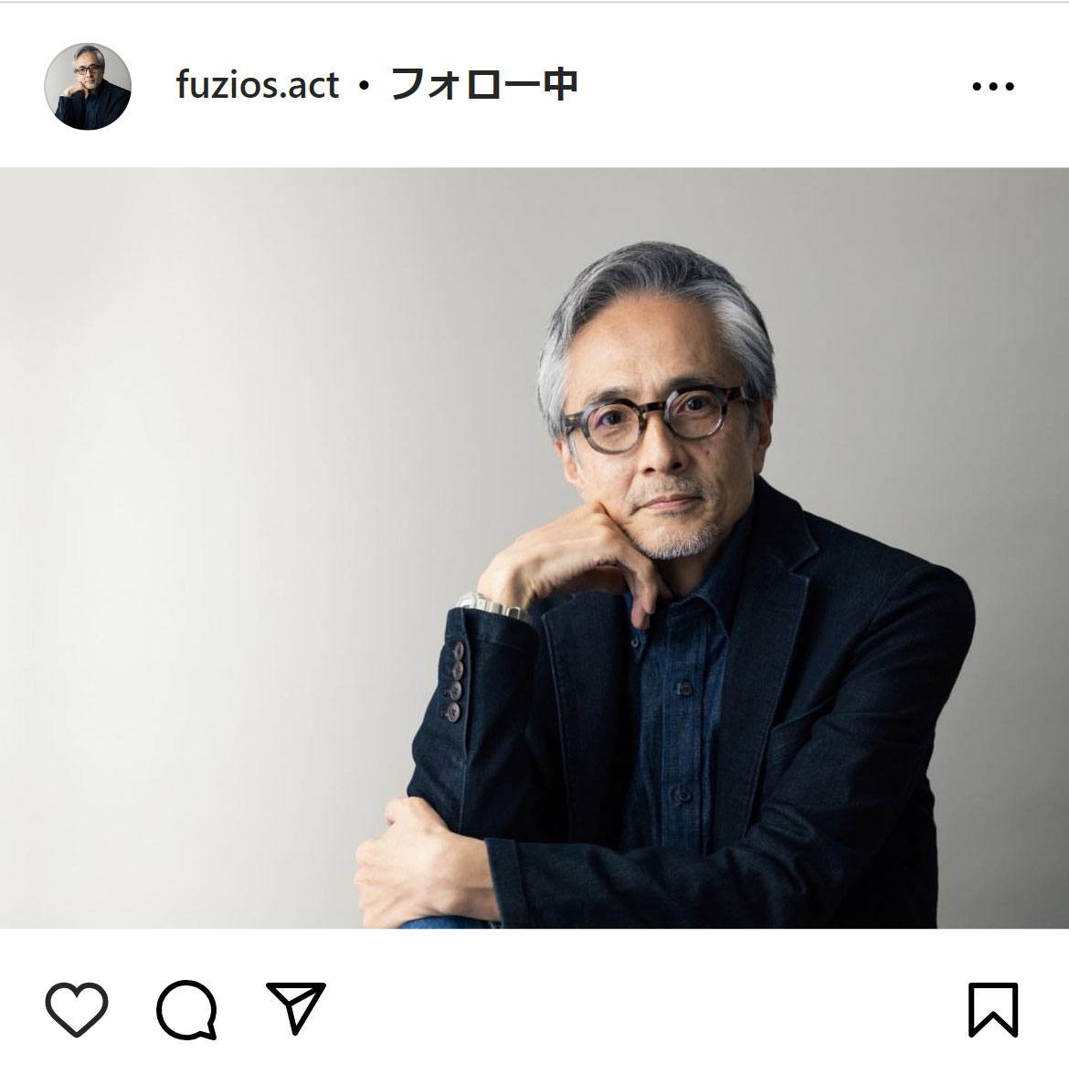 橋爪淳のインスタグラムから