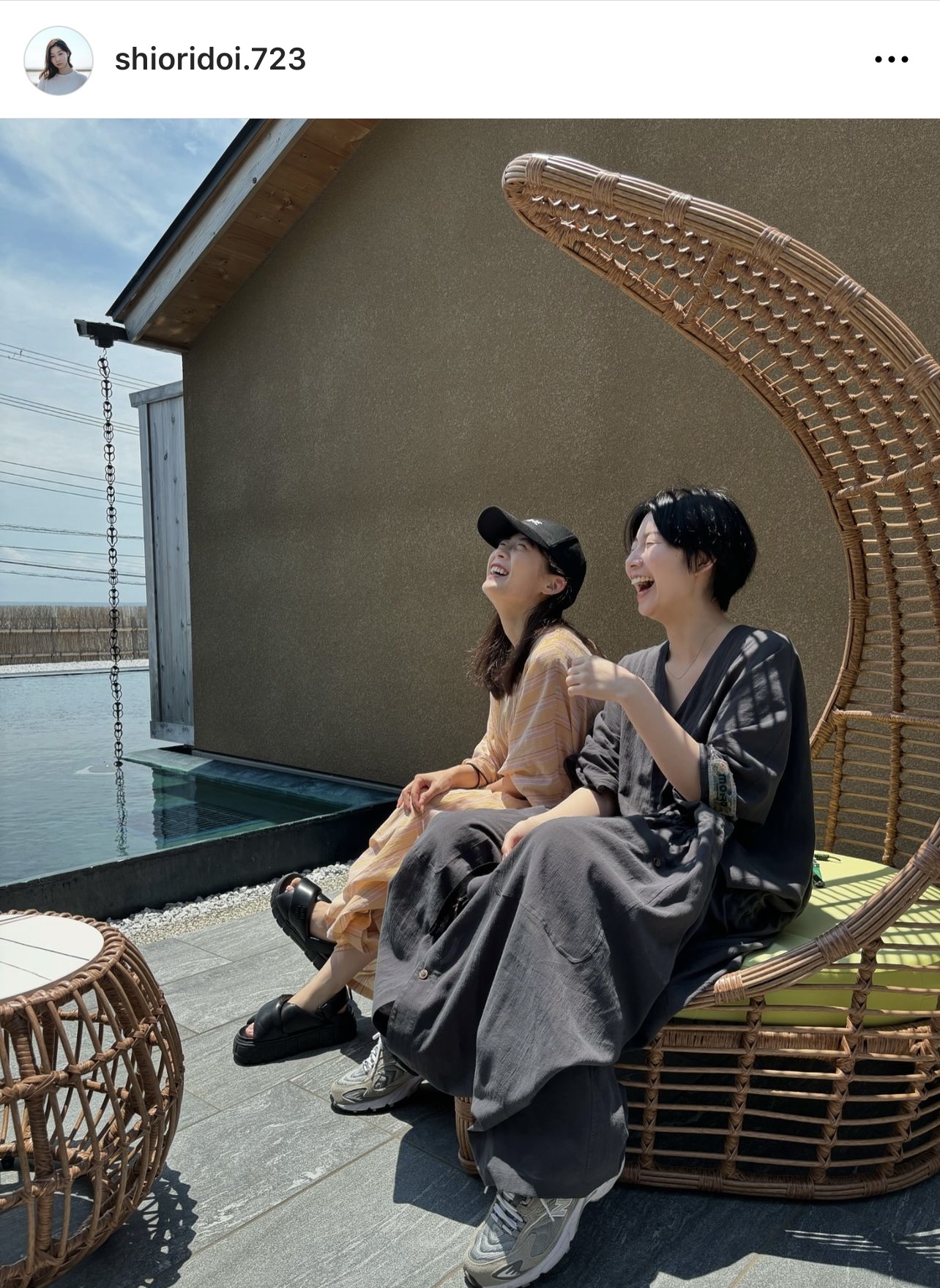 土居志央梨のインスタグラムから