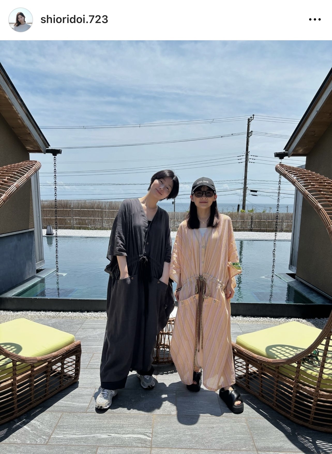 土居志央梨のインスタグラムから