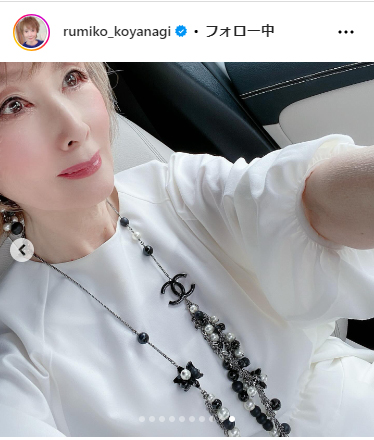 小柳ルミ子のインスタグラムから