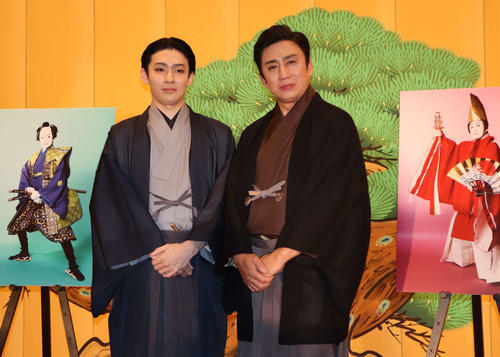 松本幸四郎「ザ・歌舞伎を楽しんで」市川染五郎「ぜひ若い方に」７月「裏表太閤記」取材会