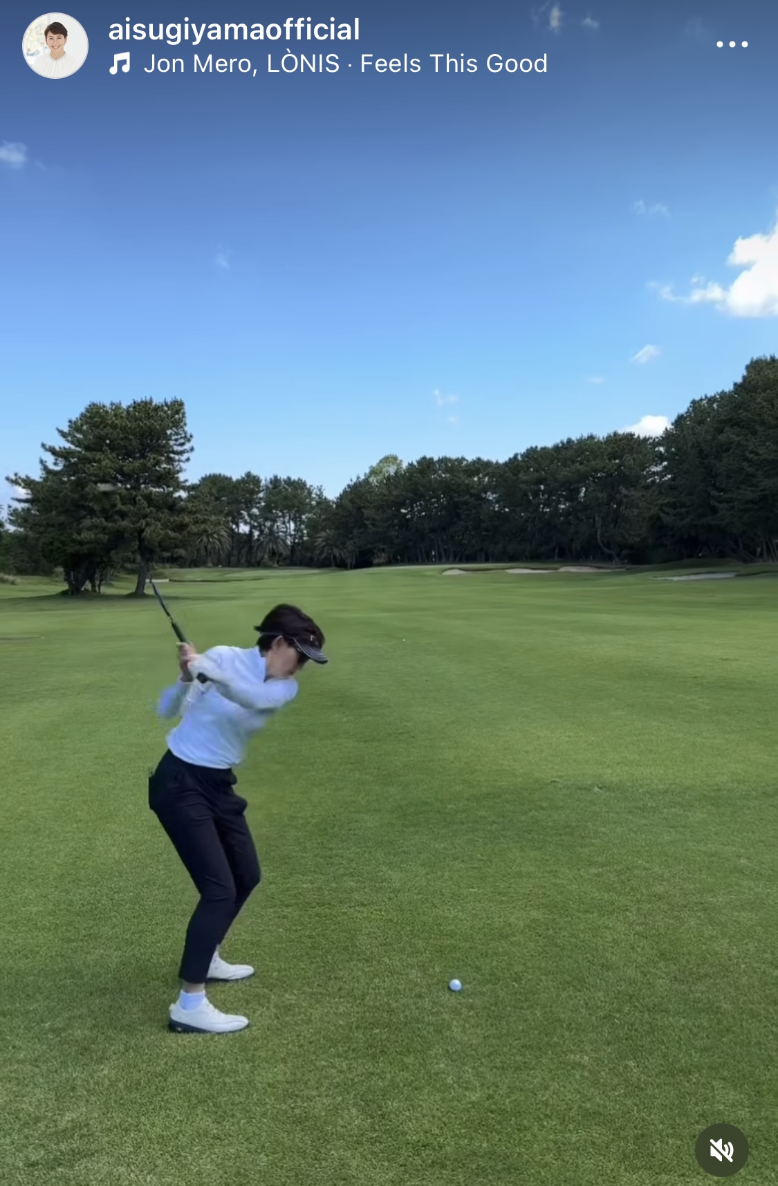 杉山愛さんのインスタグラムから