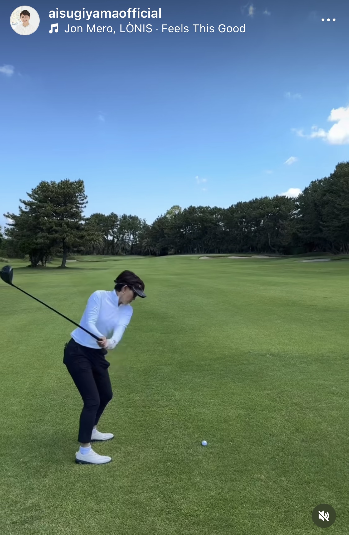 杉山愛さんのインスタグラムから