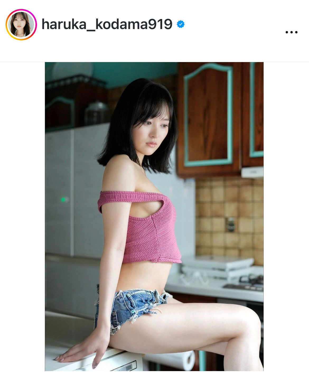 兒玉遥のインスタグラムから