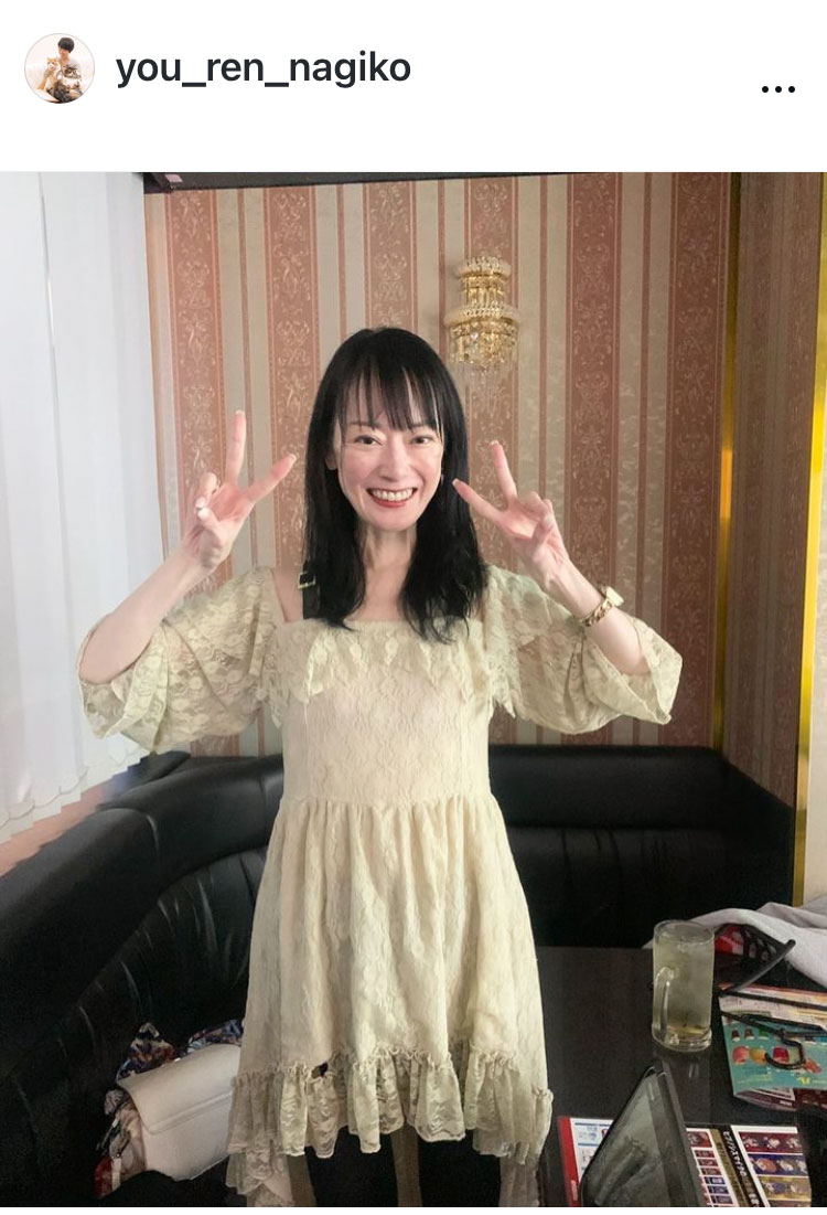 遠野なぎこのインスタグラムから