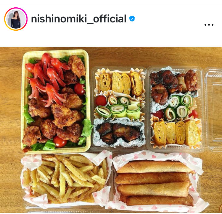 西野未姫のインスタグラムから