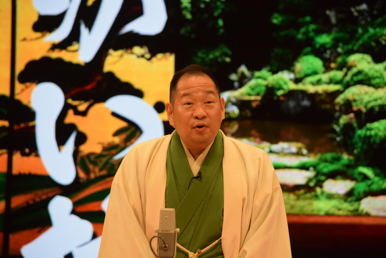30周年記念独演会を開催する桂かい枝（撮影・阪口孝志）
