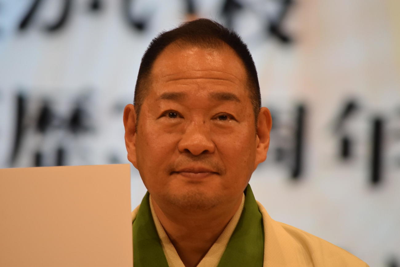 30周年記念独演会を開催する桂かい枝（撮影・阪口孝志）
