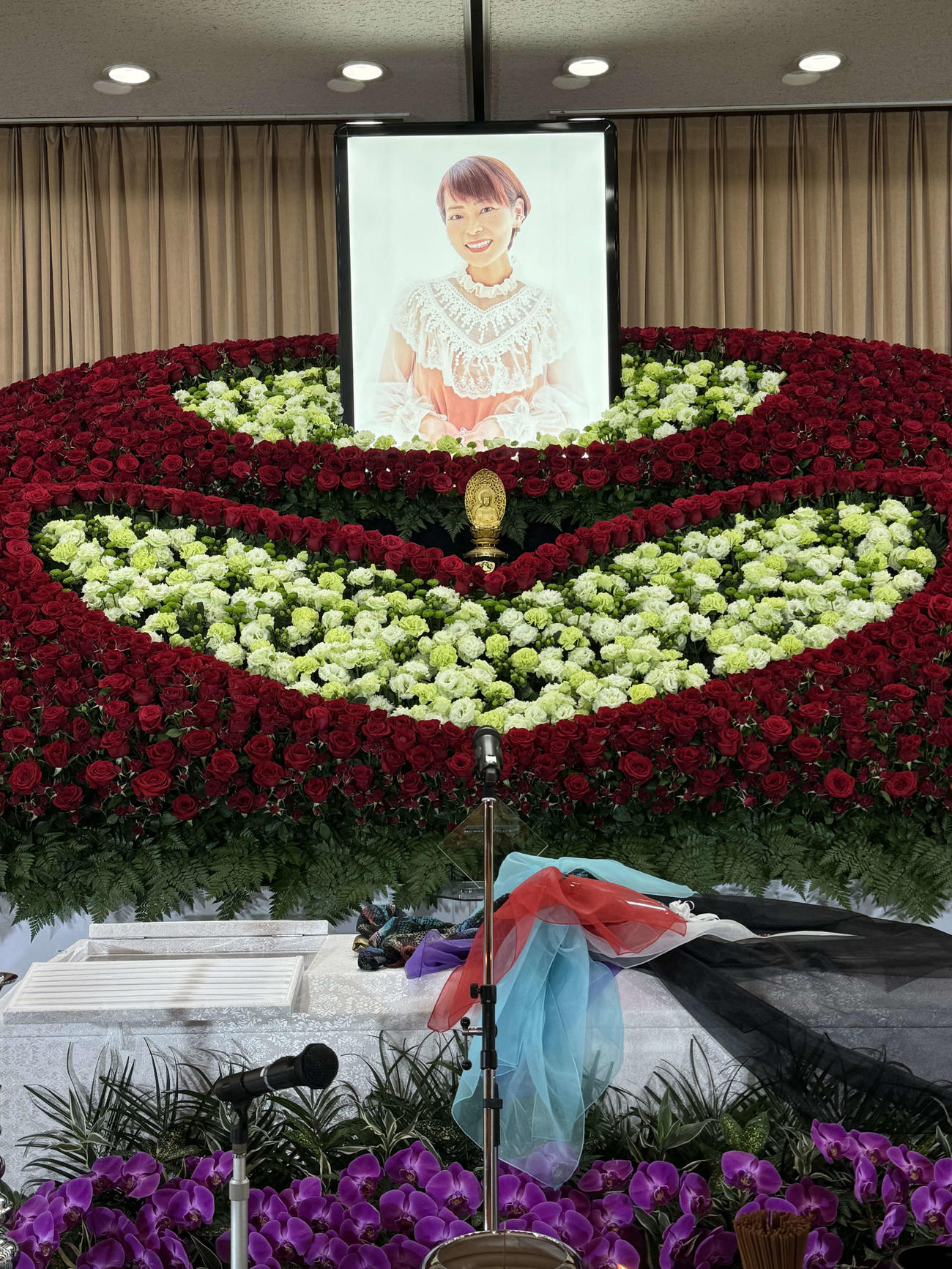 門倉有希さんの祭壇