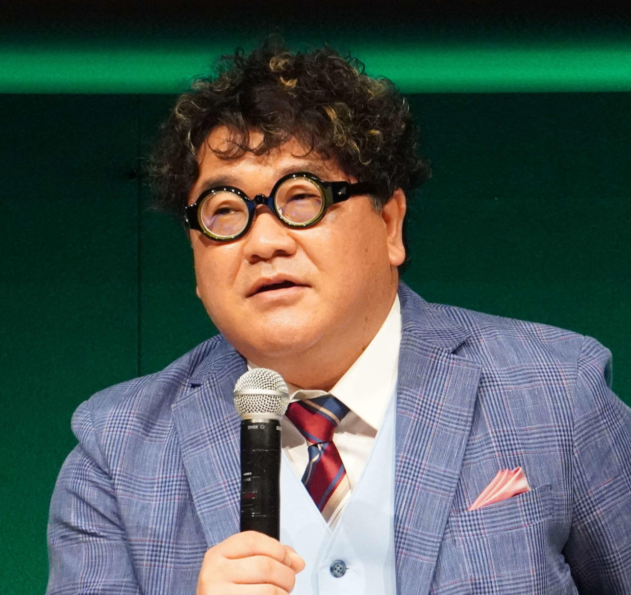 カンニング竹山（2021年5月撮影）
