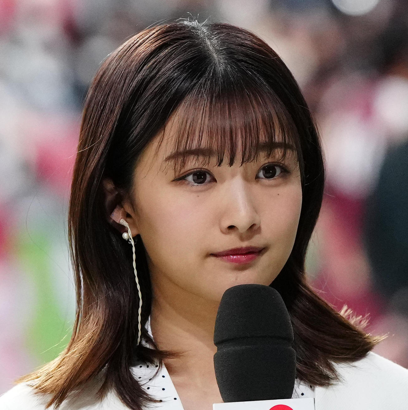 フジテレビ原田葵アナ（2024年1月撮影）