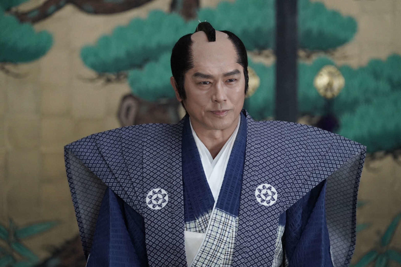 NHK BS時代劇「大岡越前7」の場面写真。主役の高橋克典