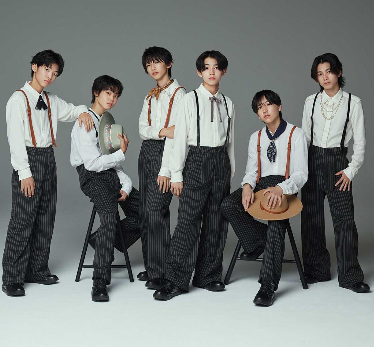 6人組新グループ「DeePals」（TOBE公式HPから）