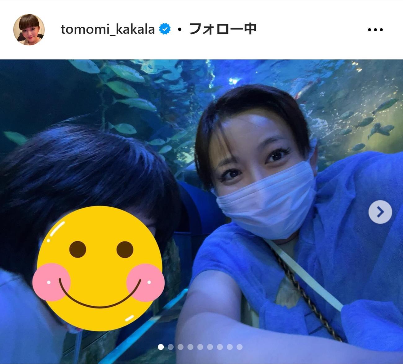 華原朋美のインスタグラムから
